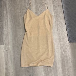New Gold Dress women’s size small